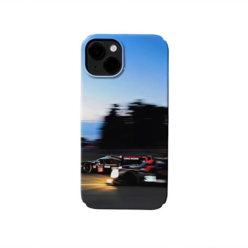 Photography With Iphone 15 - Creative INS Racingรถเบลอพื้นหลังการถ่ายภาพChicเคสโทรศัพท์สําหรับiPhone 16 15 14