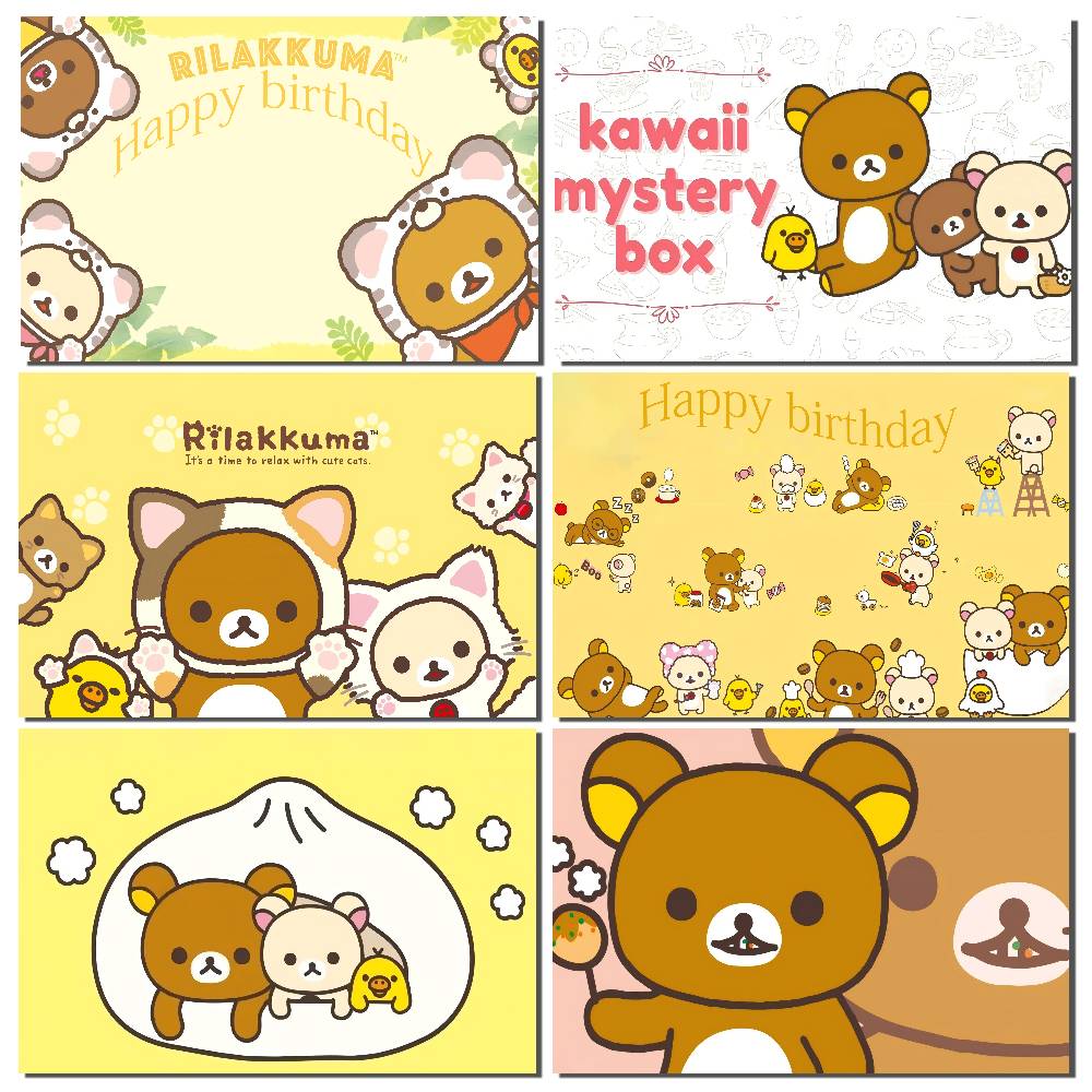 Photography Vintage Style - 1 ชิ้นน่ารักริลัคคุมะการ์ตูนสไตล์พื้นหลังสำหรับการถ่ายภาพกระต่ายไข่อีสเตอร์วินเทจไม้กระดานเด็กวันเกิดฉากหลังปาร์ตี้