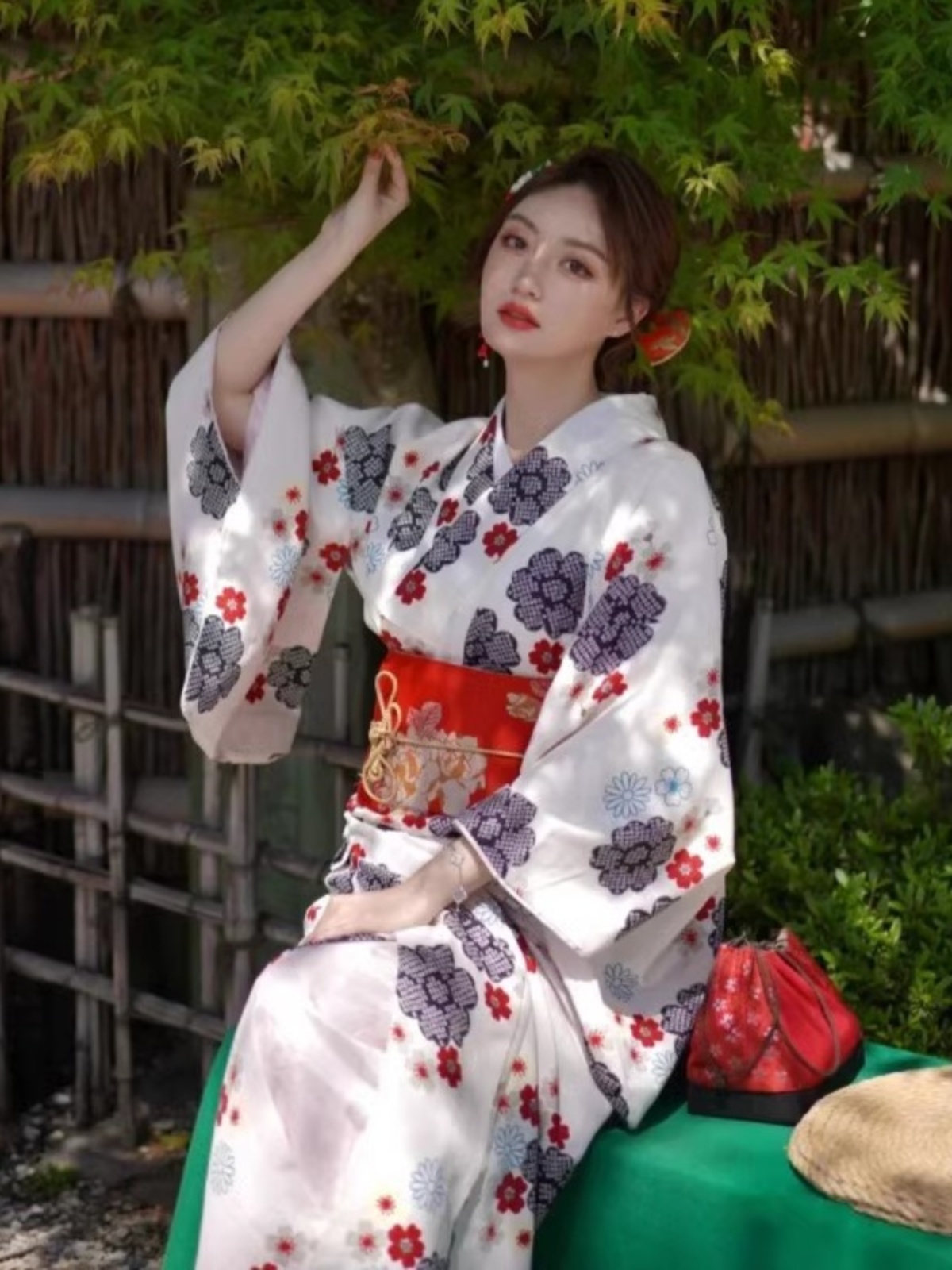 ชุดกิโมโนสไตล์ญี่ปุ่นแบบวินเทจ - Photography Vintage Style บทวิจารณ์และราคา