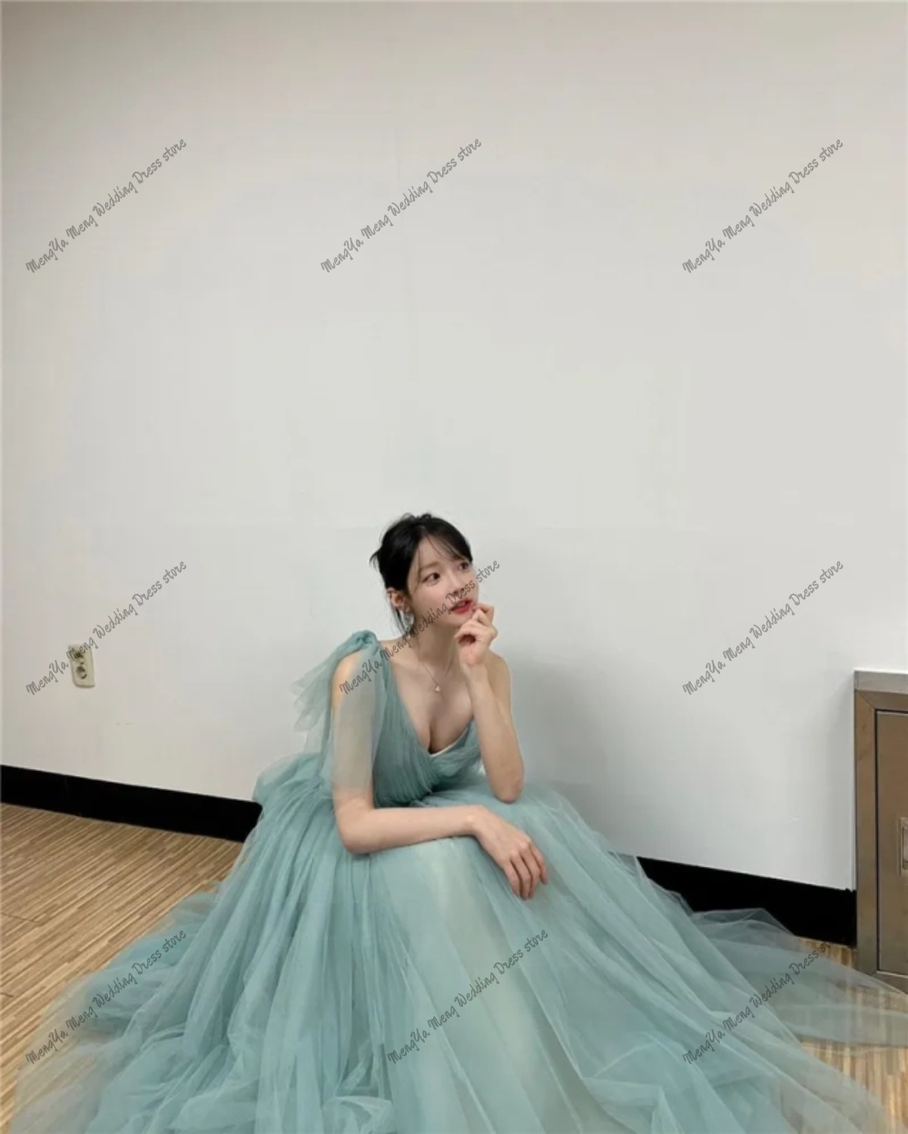 Fairy Tulle Dusty สีเขียวชุดรา - Photography Basic บทวิจารณ์และราคา