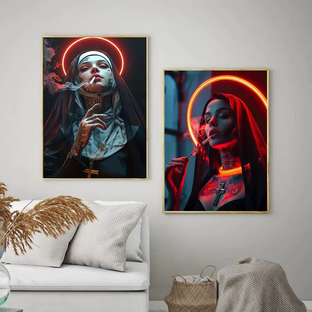 แฟชั่นสาวสักลายแม่ชี โปสเตอร์ผ - Photography Trend บทวิจารณ์และราคา