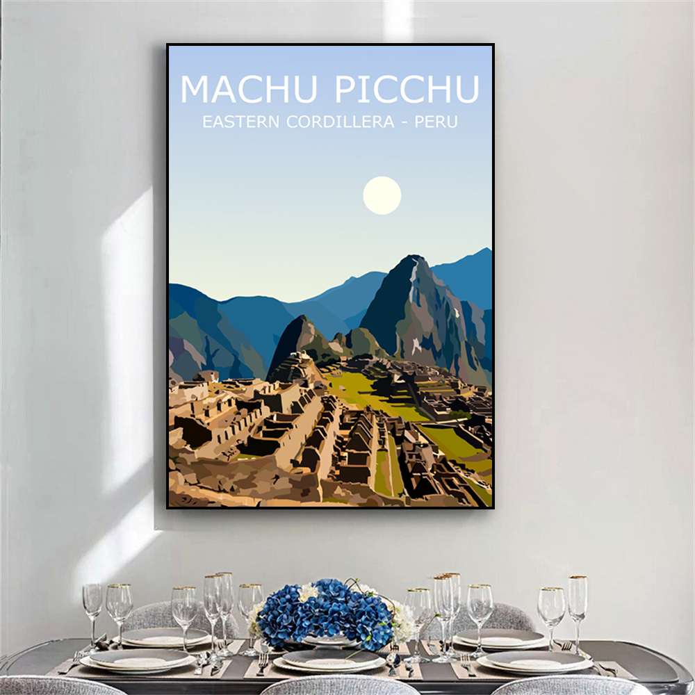 Machu Picchu โปสเตอร์การเดินทา - Photography History บทวิจารณ์และราคา