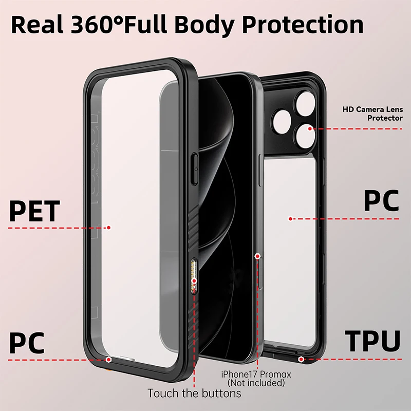 เคสกันน้ำ IP68 สำหรับถ่ายภาพใต - Photography With Iphone 15 บทวิจารณ์และราคา