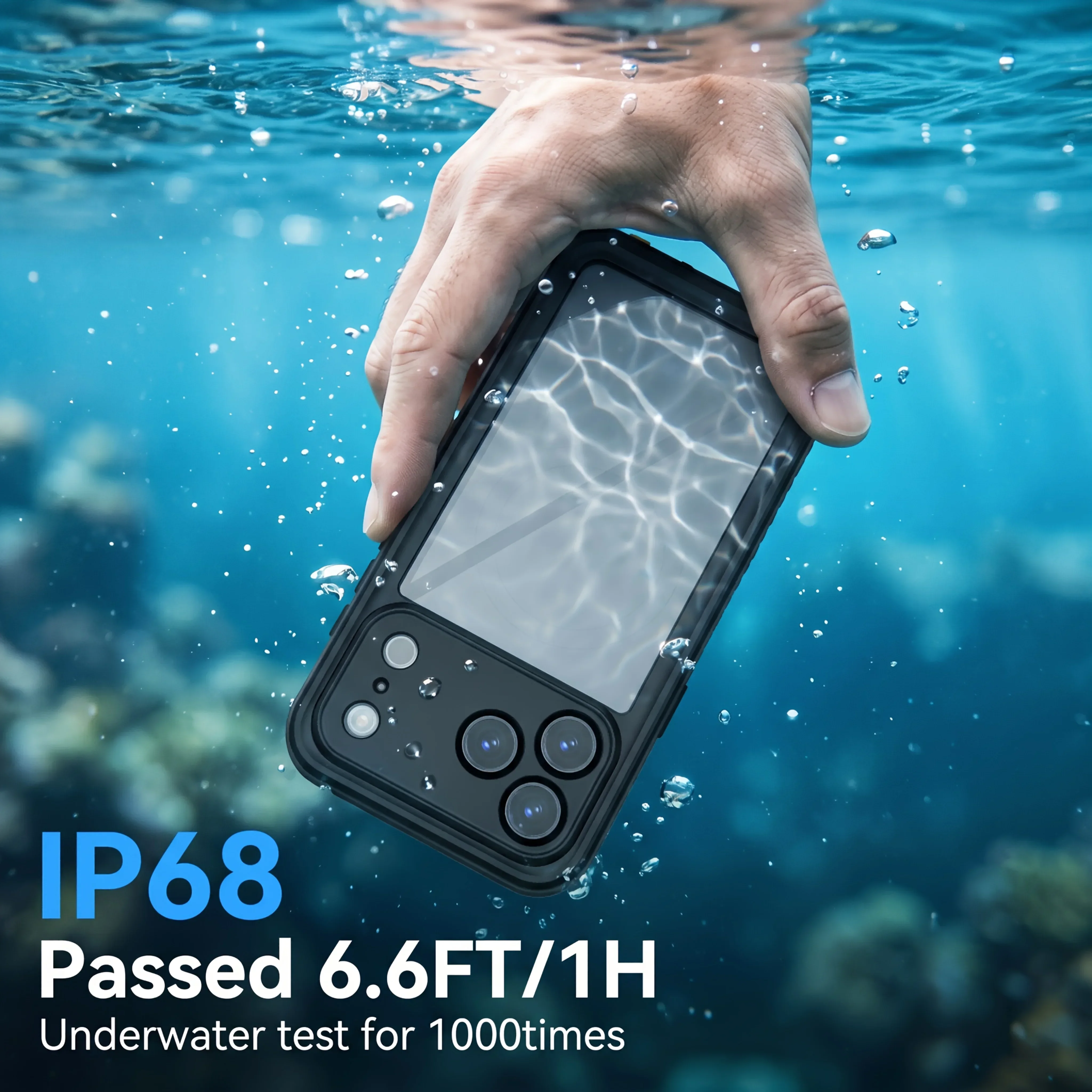 360 °   เคสกันน้ำมาตรฐาน IP68  - Photography With Iphone 15 บทวิจารณ์และราคา