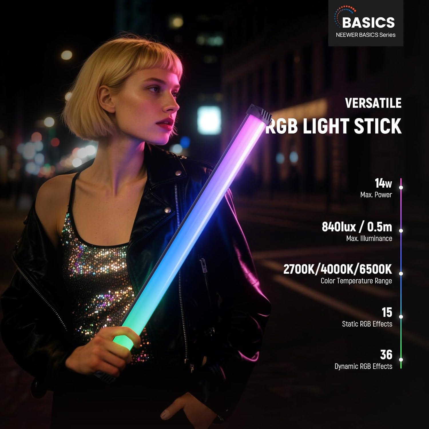 ไฟแท่งแม่เหล็ก NEEWER Basics ข - Photography Basic บทวิจารณ์และราคา