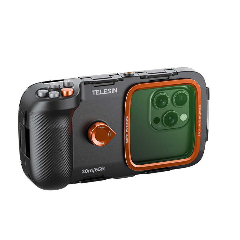 TELESIN 20M/65ft Universalดําน - Photography With Iphone 15 บทวิจารณ์และราคา