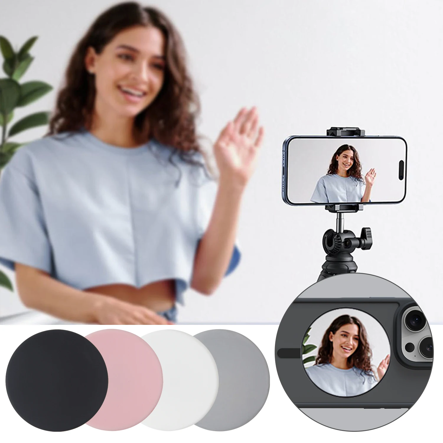 กระจกเซลฟี่แม่เหล็กสำหรับ iPho - Photography With Iphone 15 บทวิจารณ์และราคา