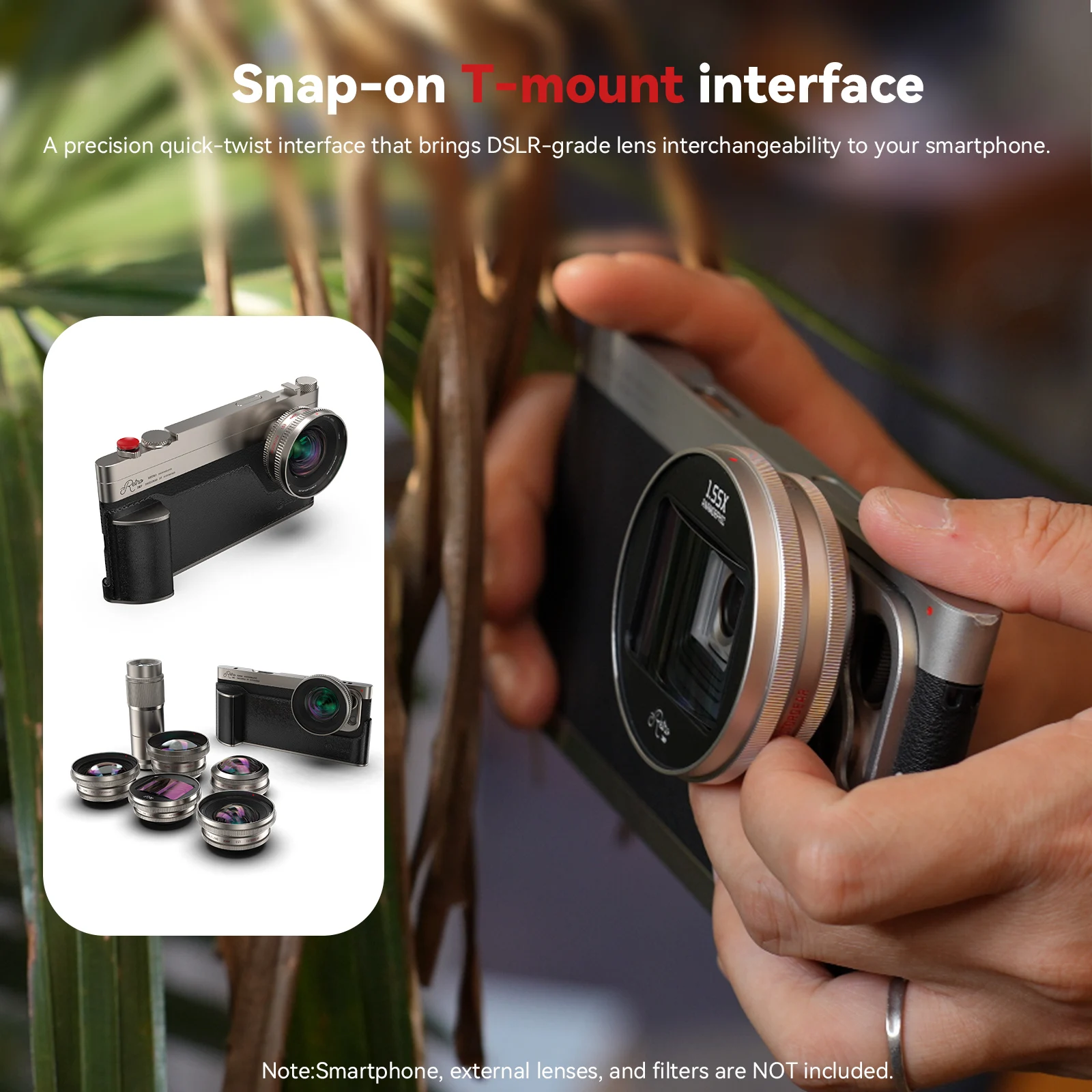 ชุดอุปกรณ์ถ่ายภาพสไตล์เรโทร FG - Photography With Iphone 15 บทวิจารณ์และราคา