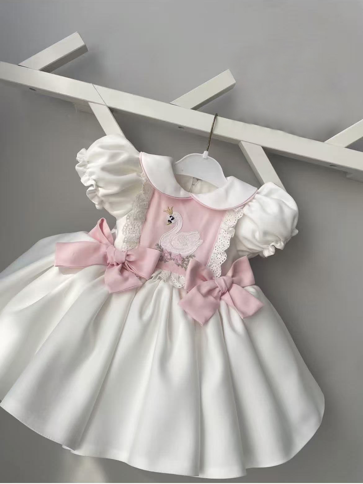 0-12Y เด็กผู้หญิงฤดูร้อนสีขาวป - Photography Vintage Style บทวิจารณ์และราคา