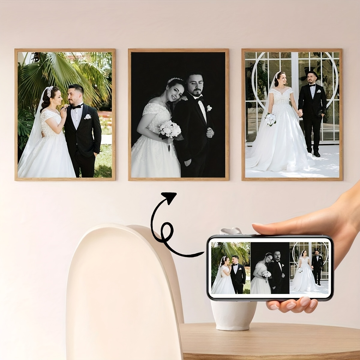 ภาพพิมพ์บนผ้าแคนวาสสี่เหลี่ยมจ - Photograph Lyrics บทวิจารณ์และราคา